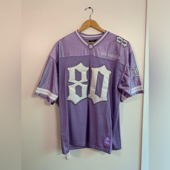 BNWT lavender Los Angeles jersey XL - Picture 1 of 8